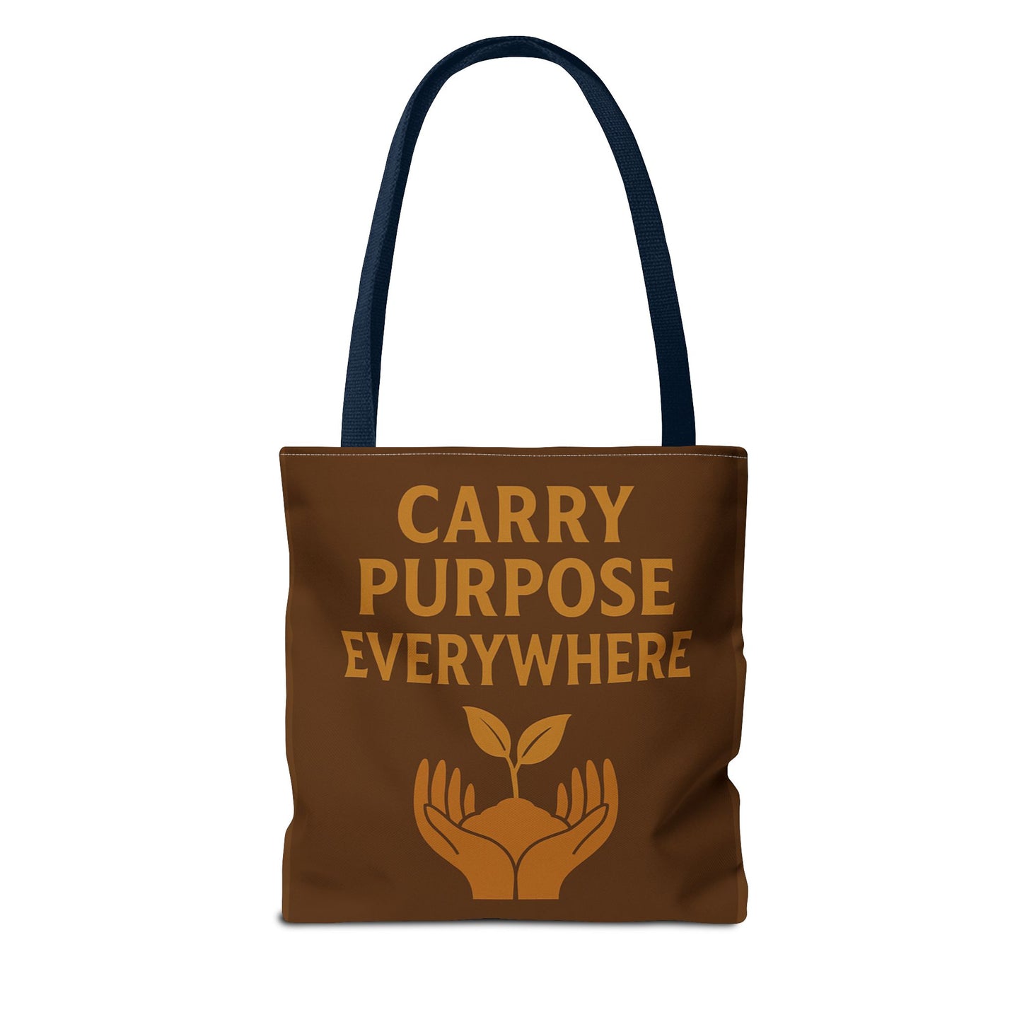 Eco-Friendly Tote Bag, Carry Purpose Everywhere, Shopper Bag, Sustainable Gift, Reusable Grocery Tote, Earth Day Accessory