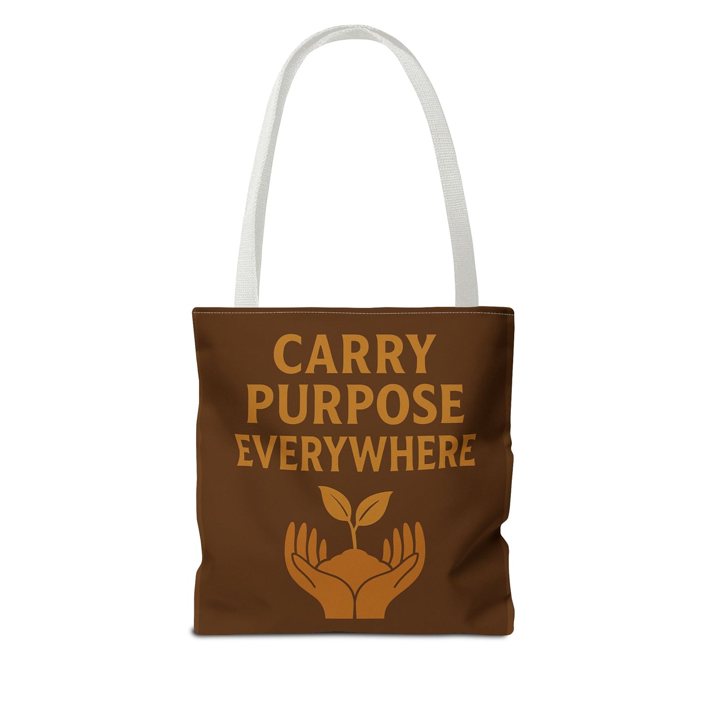 Eco-Friendly Tote Bag, Carry Purpose Everywhere, Shopper Bag, Sustainable Gift, Reusable Grocery Tote, Earth Day Accessory