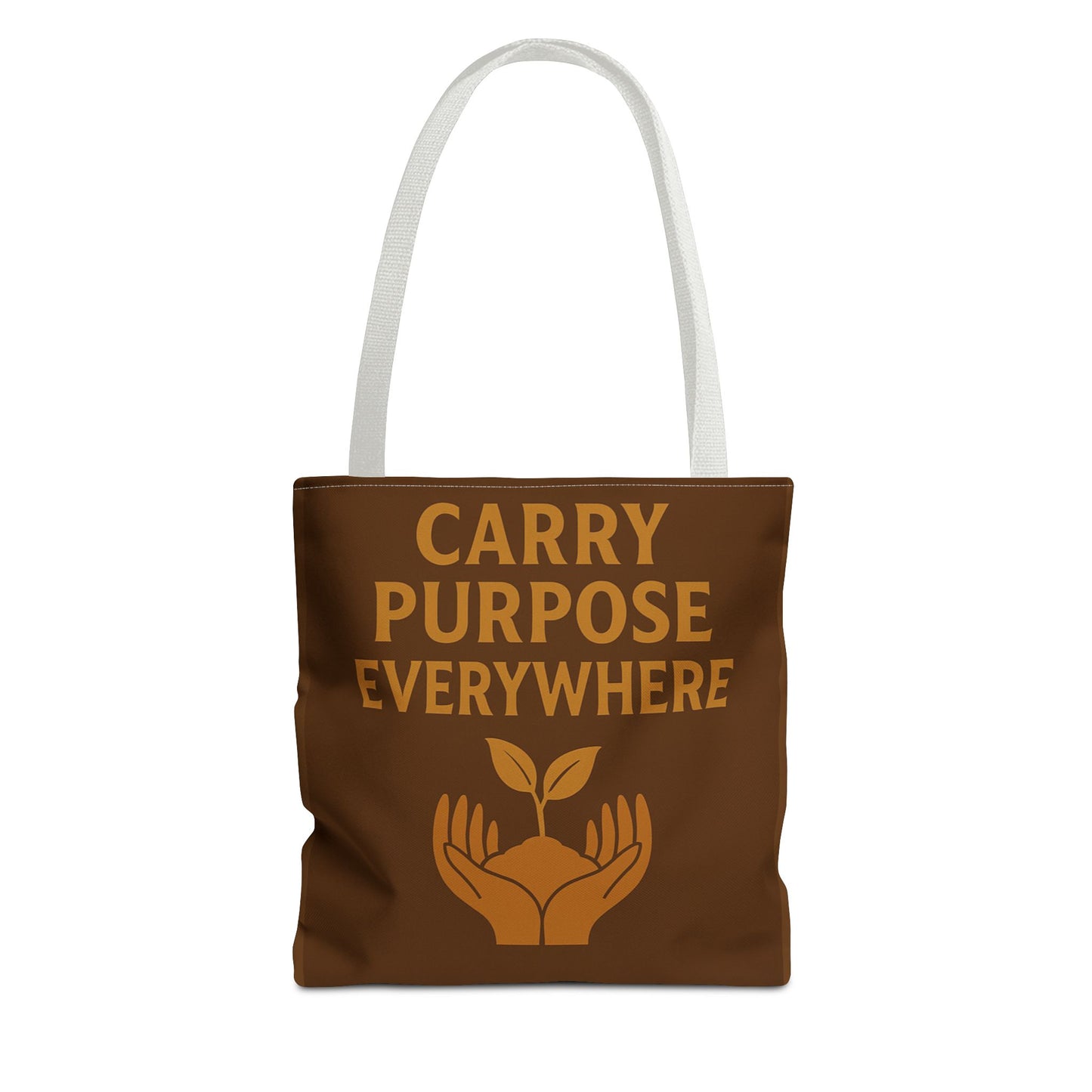 Eco-Friendly Tote Bag, Carry Purpose Everywhere, Shopper Bag, Sustainable Gift, Reusable Grocery Tote, Earth Day Accessory