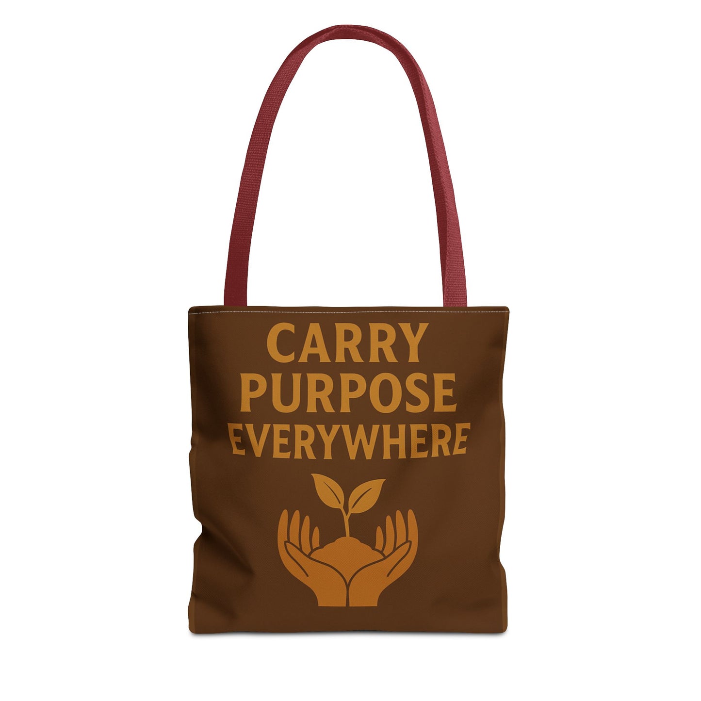 Eco-Friendly Tote Bag, Carry Purpose Everywhere, Shopper Bag, Sustainable Gift, Reusable Grocery Tote, Earth Day Accessory