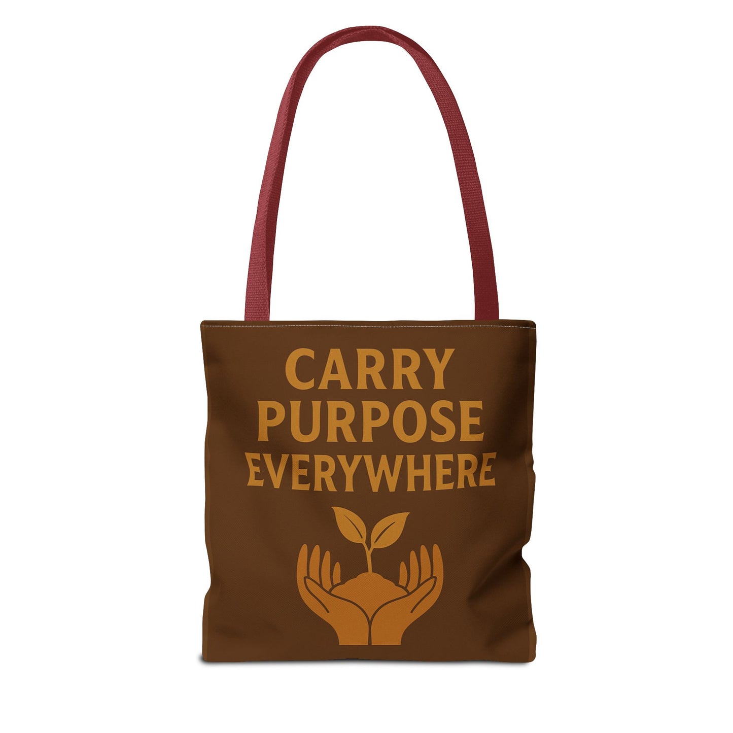 Eco-Friendly Tote Bag, Carry Purpose Everywhere, Shopper Bag, Sustainable Gift, Reusable Grocery Tote, Earth Day Accessory