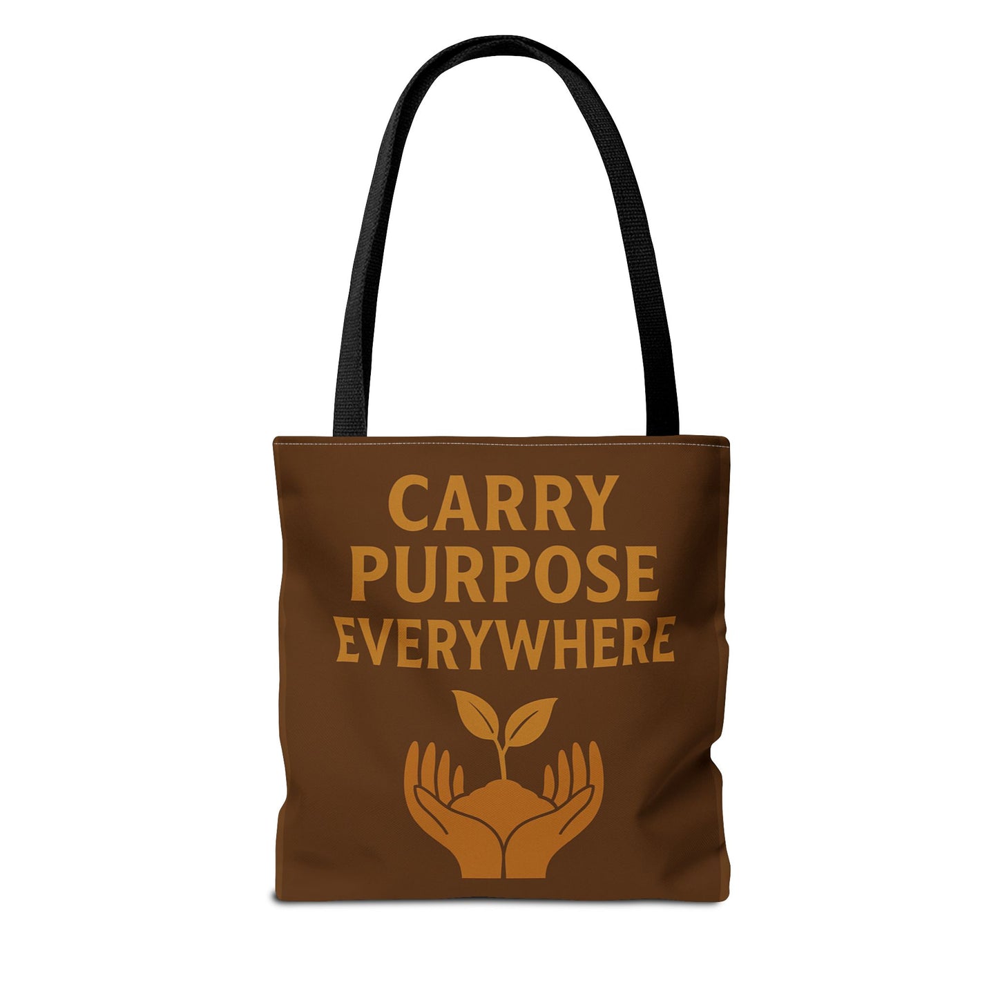 Eco-Friendly Tote Bag, Carry Purpose Everywhere, Shopper Bag, Sustainable Gift, Reusable Grocery Tote, Earth Day Accessory