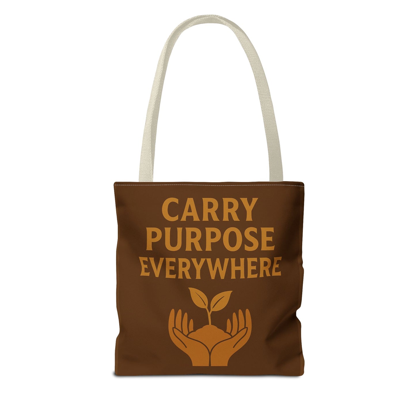 Eco-Friendly Tote Bag, Carry Purpose Everywhere, Shopper Bag, Sustainable Gift, Reusable Grocery Tote, Earth Day Accessory